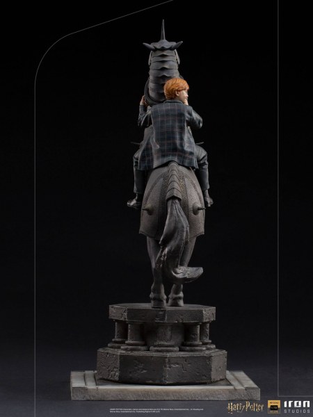 RON WEASLEY AT THE WIZARDS CHESSBOARD ART SCALE - HARRY POTTER
