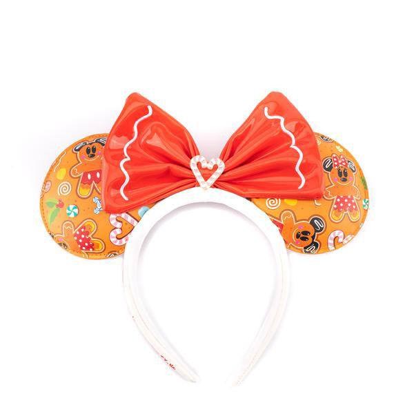 MINNIE MOUSE GINGERBREAD HEADBAND - DISNEY LOUNGEFLY