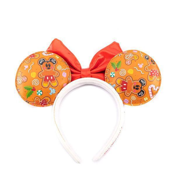 MINNIE MOUSE GINGERBREAD HEADBAND - DISNEY LOUNGEFLY