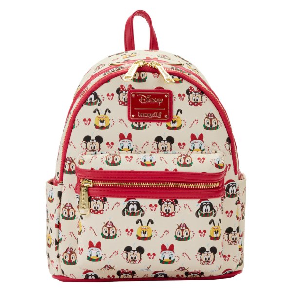 MINI BACKPACK AND HEADBAND MICKEY AND FRIENDS MUGS - DISNEY LOUNGEFLY