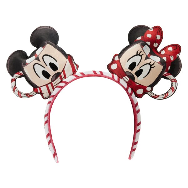 MINI BACKPACK AND HEADBAND MICKEY AND FRIENDS MUGS - DISNEY LOUNGEFLY