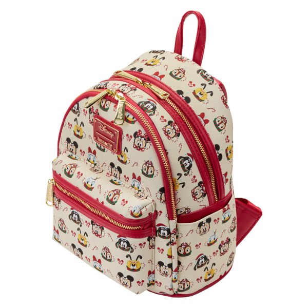 MINI BACKPACK AND HEADBAND MICKEY AND FRIENDS MUGS - DISNEY LOUNGEFLY