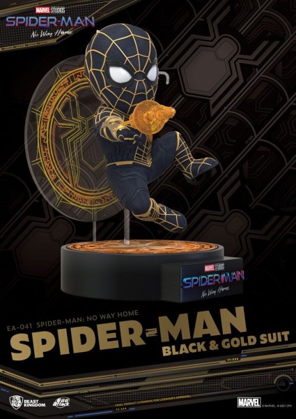 EGG ATTACK SPIDER-MAN NO WAY HOME - SPIDER-MAN BLACK & GOLD SUIT