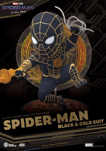 EGG ATTACK SPIDER-MAN NO WAY HOME - SPIDER-MAN BLACK & GOLD SUIT