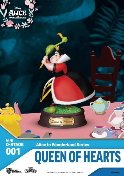 THE QUEEN OF HEARTS - MINI DISNEY D-STAGE