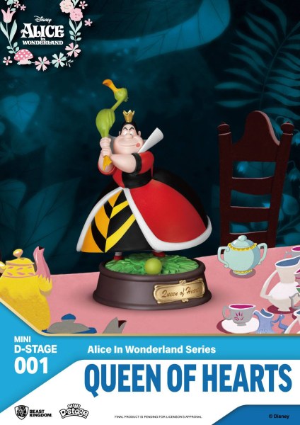 THE QUEEN OF HEARTS - MINI DISNEY D-STAGE