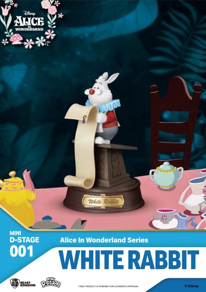 PACK 6 MINI FIGURINES ALICE IN WONDERLAND - MINI DISNEY D-STAGE