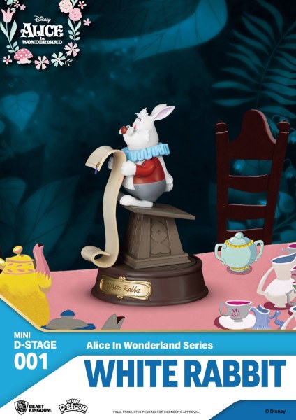 PACK 6 MINI FIGURINES ALICE IN WONDERLAND - MINI DISNEY D-STAGE