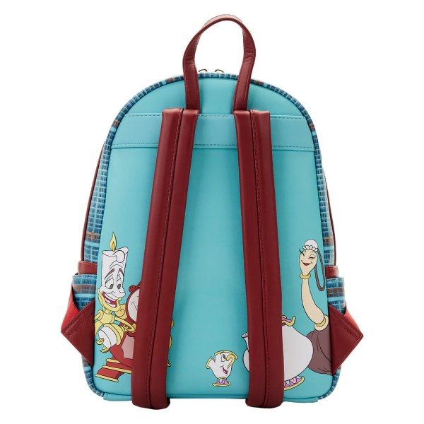 MINI BACKPACK BEAUTY AND THE BEAST LIBRARY SCENE - DISNEY LOUNGEFLY