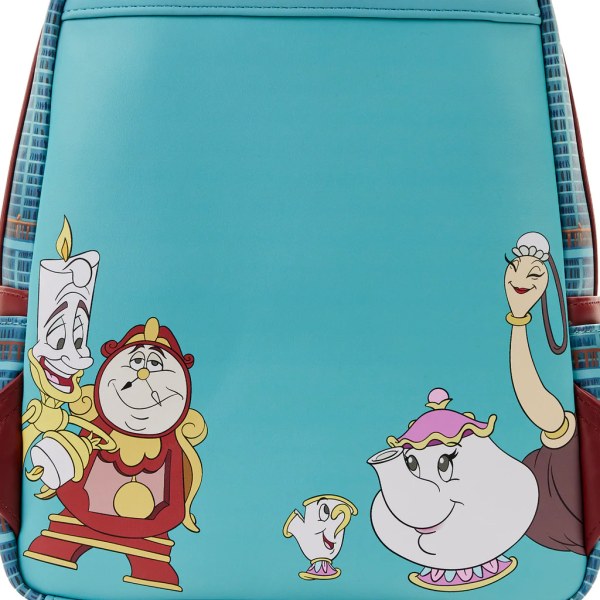 MINI BACKPACK BEAUTY AND THE BEAST LIBRARY SCENE - DISNEY LOUNGEFLY