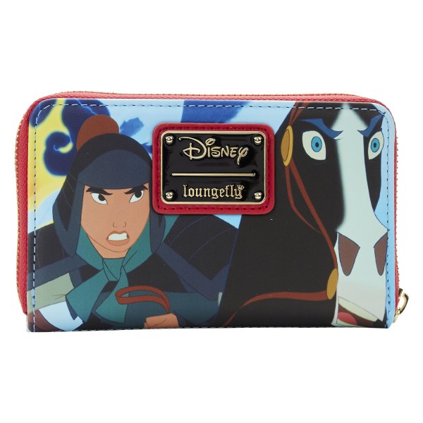 MULAN PRINCESS SCENE WALLET - DISNEY LOUNGEFLY