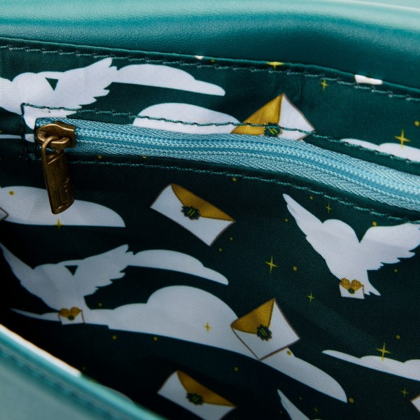 GOLDEN HOGWARTS CROSSBODY BAG - HARRY POTTER LOUNGEFLY