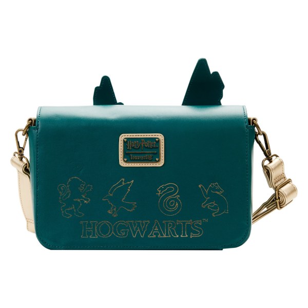 GOLDEN HOGWARTS CROSSBODY BAG - HARRY POTTER LOUNGEFLY