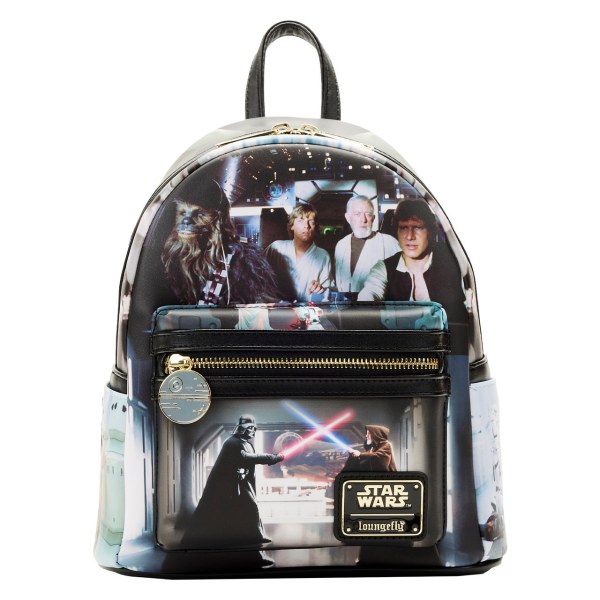 MINI BACKPACK A NEW HOPE FINAL FRAMES - STAR WARS LOUNGEFLY