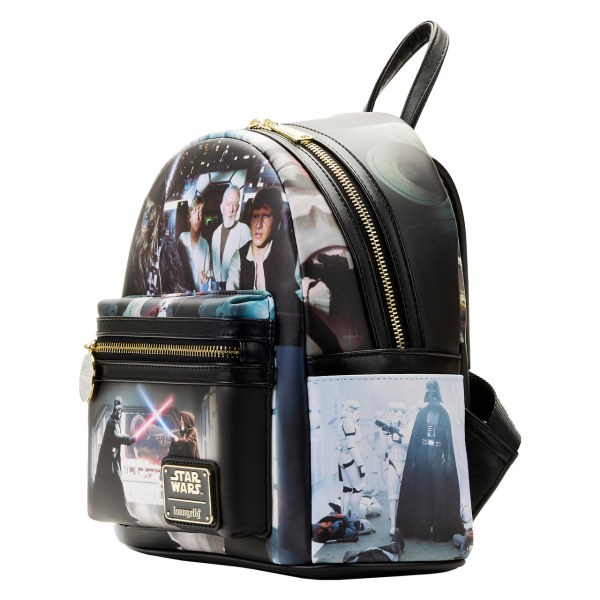 MINI BACKPACK A NEW HOPE FINAL FRAMES - STAR WARS LOUNGEFLY