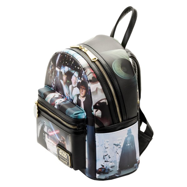 MINI BACKPACK A NEW HOPE FINAL FRAMES - STAR WARS LOUNGEFLY