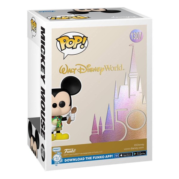 FUNKO POP! 1307 - MICKEY MOUSE WALT DISNEY WORD 50TH ANNIVERSARY