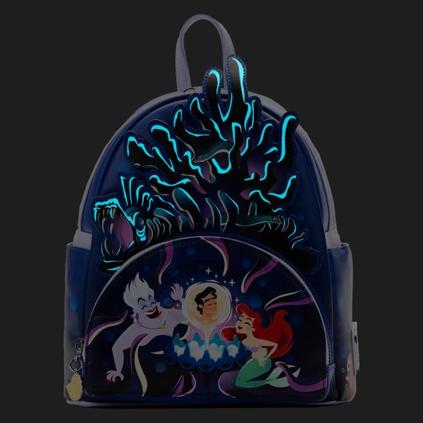 MINI BACKPACK URSULA LAIR - DISNEY LOUNGEFLY