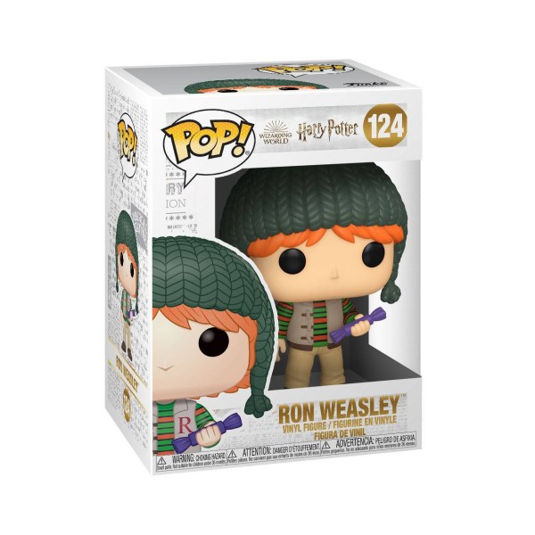 FUNKO POP! 124 - HARRY POTTER - HOLIDAY RON WEASLEY
