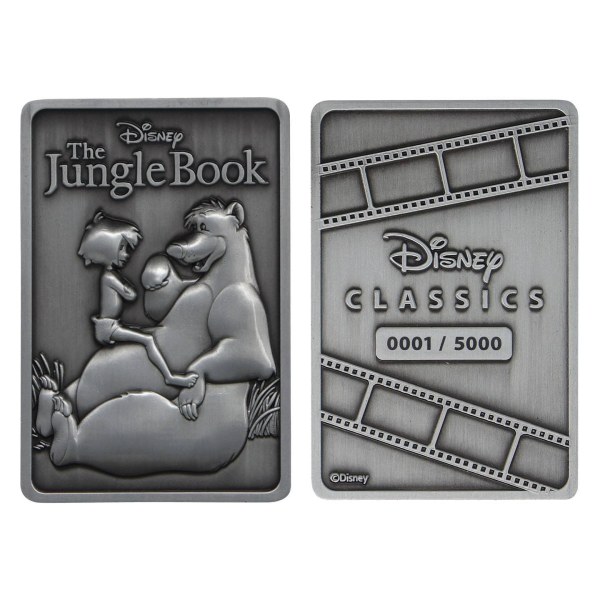 COLLECTIBLE INGOT THE JUNGLE BOOK - LIMITED EDITION
