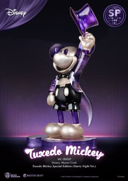 TUXEDO MICKEY STARRY NIGHT SPECIAL EDITION - DISNEY MASTERCRAFT