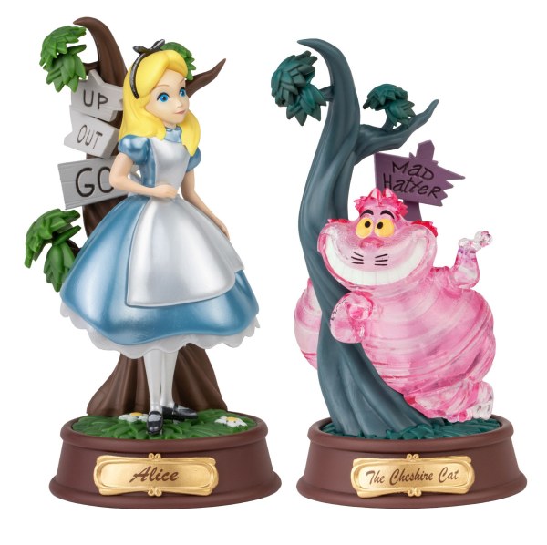 PACK 2 FIGURINES ALICE IN WONDERLAND CANDY COLOR SPECIAL EDITION - MINI DISNEY D-STAGE