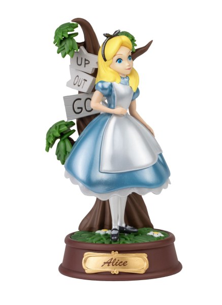 PACK 2 FIGURINES ALICE IN WONDERLAND CANDY COLOR SPECIAL EDITION - MINI DISNEY D-STAGE