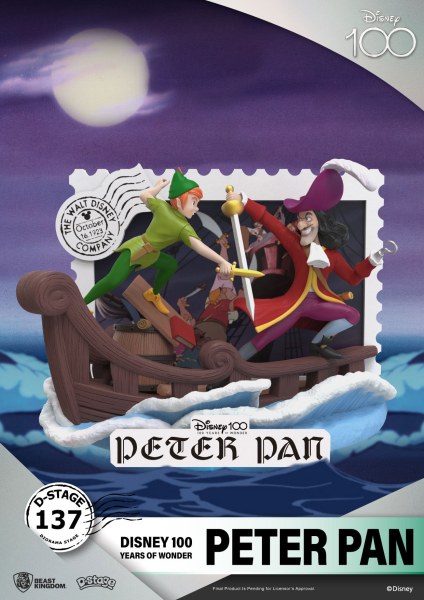 DIORAMA PETER PAN - DISNEY 100TH ANNIVERSARY D-STAGE