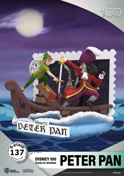 DIORAMA PETER PAN - DISNEY 100TH ANNIVERSARY D-STAGE