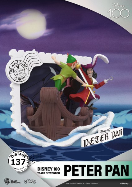 DIORAMA PETER PAN - DISNEY 100TH ANNIVERSARY D-STAGE