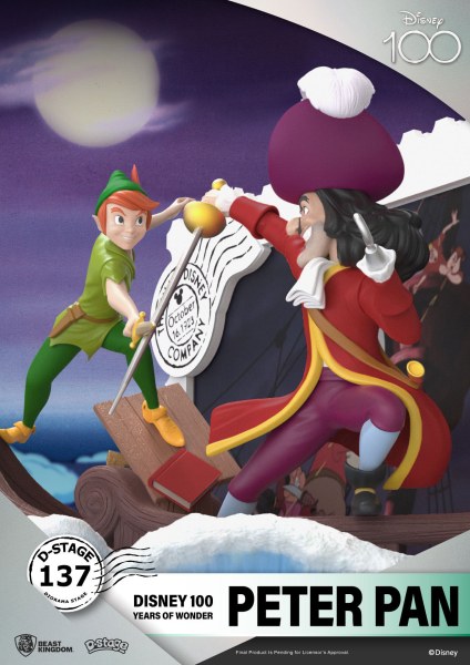 DIORAMA PETER PAN - DISNEY 100TH ANNIVERSARY D-STAGE