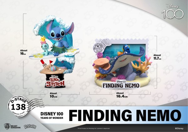 DIORAMA FINDING NEMO - DISNEY 100TH ANNIVERSARY D-STAGE