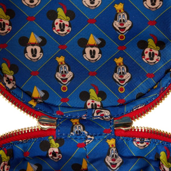 MICKEY & MINNIE BRAVE LITTLE TAILORS CAROUSEL SHOULDER BAG - DISNEY LOUNGEFLY