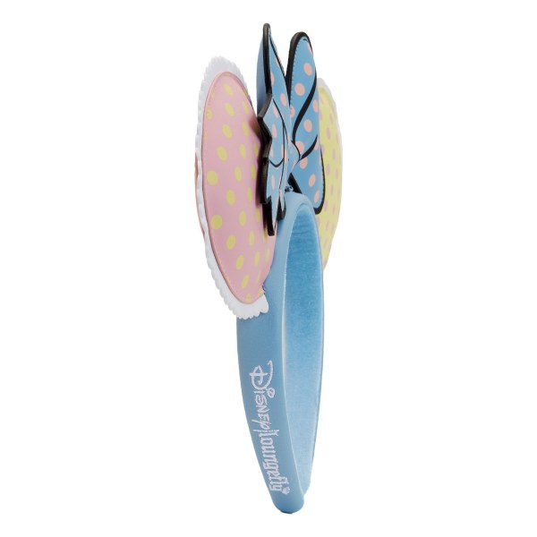 MINNIE PASTEL COLOR BLOCK DOTS HEADBAND - DISNEY LOUNGEFLY