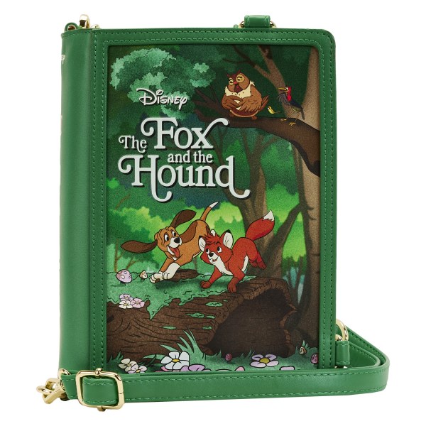 THE FOX AND THE HOUND CLASSIC BOOK SHOULDER BAG - DISNEY LOUNGEFLY