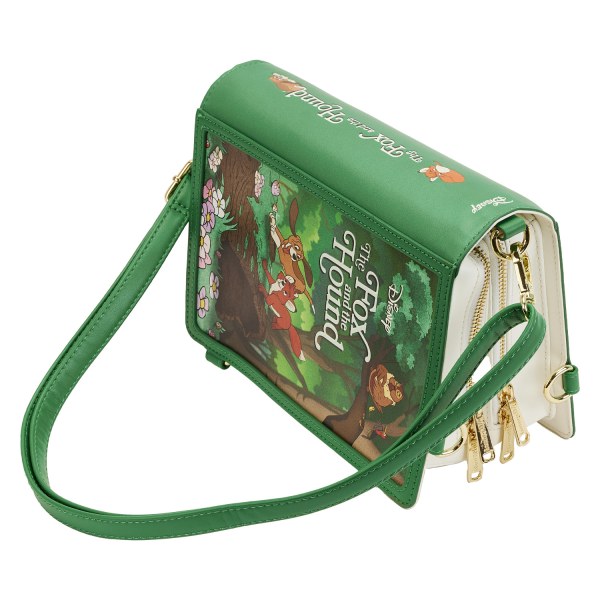 THE FOX AND THE HOUND CLASSIC BOOK SHOULDER BAG - DISNEY LOUNGEFLY