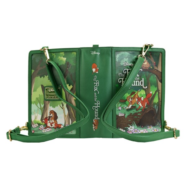 THE FOX AND THE HOUND CLASSIC BOOK SHOULDER BAG - DISNEY LOUNGEFLY