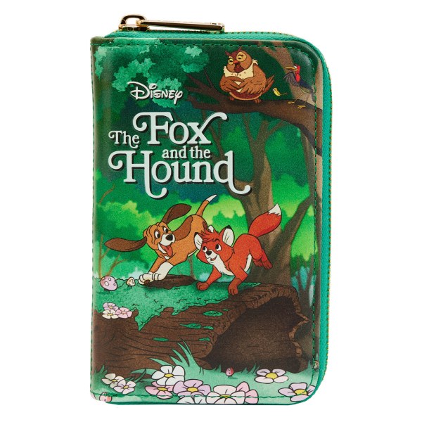 THE FOX AND THE HOUND CLASSIC BOOKS WALLET - DISNEY LOUNGEFLY