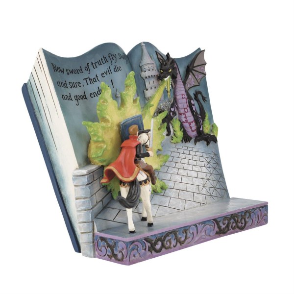 STORYBOOK PRINCE PHILLIP AND THE MALEFICENT DRAGON - DISNEY TRADITIONS