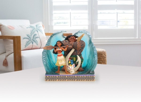 MOANA (MOANA) WAVE SCENE - DISNEY TRADITIONS