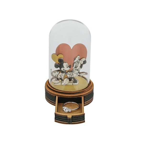 MICKEY & MINNIE RING DRAWER - DISNEY SHOWCASE