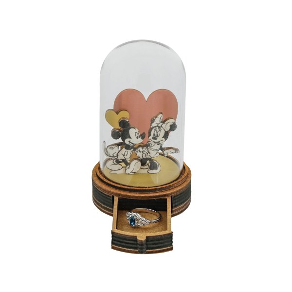 MICKEY & MINNIE RING DRAWER - DISNEY SHOWCASE
