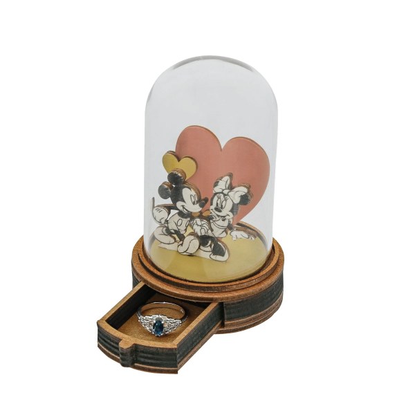 MICKEY & MINNIE RING DRAWER - DISNEY SHOWCASE