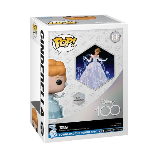 FUNKO POP! 1318 - CINDERELLA - DISNEY'S 100TH ANNIVERSARY