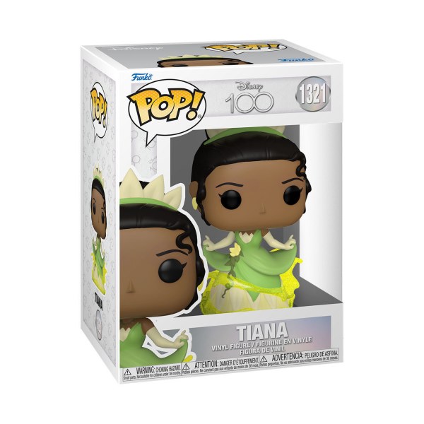 FUNKO POP! 1321 - TIANA THE PRINCESS AND THE FROG - DISNEY'S 100TH ANNIVERSARY