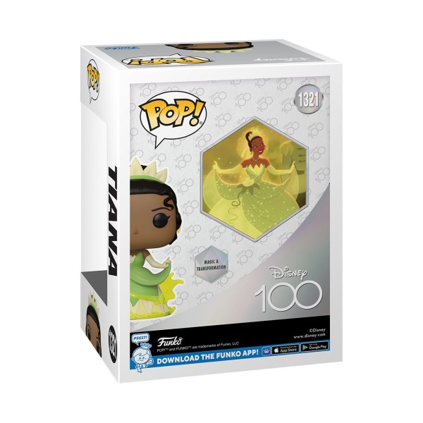 FUNKO POP! 1321 - TIANA THE PRINCESS AND THE FROG - DISNEY'S 100TH ANNIVERSARY