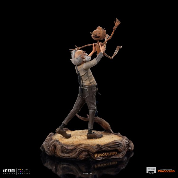 GEPPETTO & PINOCCHIO ART SCALE - PINOCCHIO