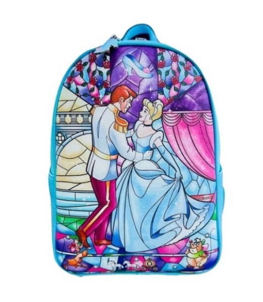 CINDERELLA STAINED GLASS MINI BACKPACK - DISNEY LOUNGEFLY