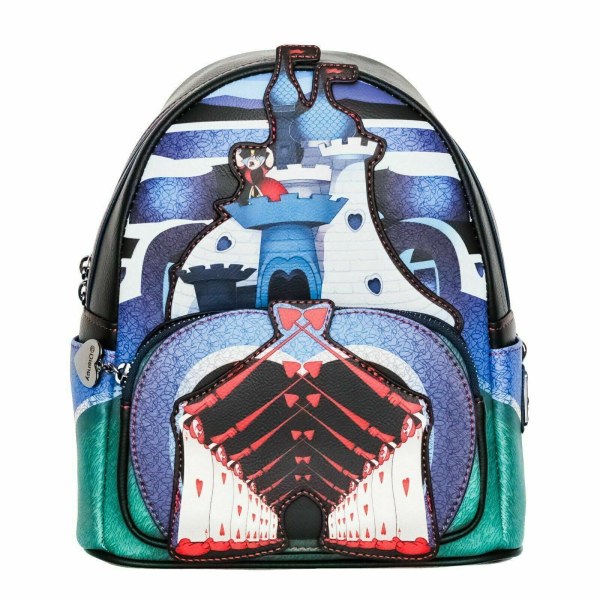 MINI BACKPACK CASTLE QUEEN OF HEARTS - DISNEY LOUNGEFLY
