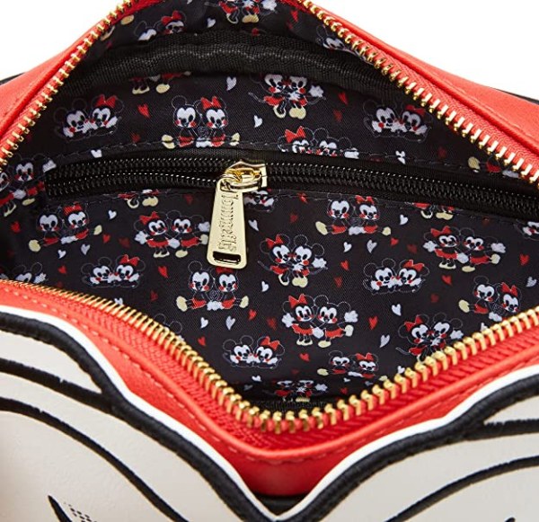 MICKEY & MINNIE LOVE CROSSBODY BAG - DISNEY LOUNGEFLY